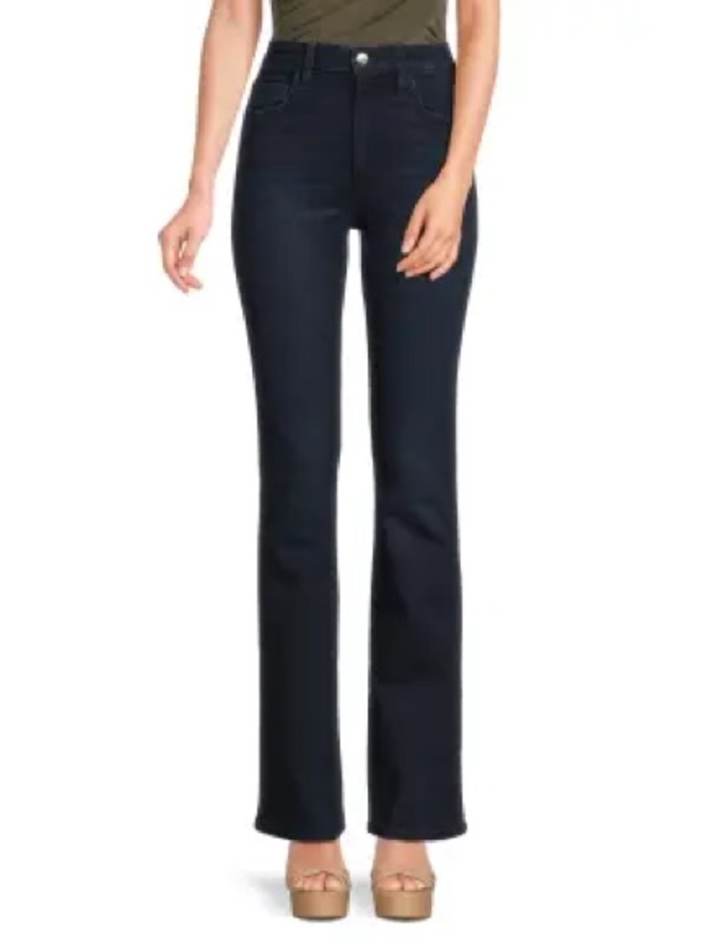 Joe's Jeans Dark Blue Curvy Bootcut High-Rise Women's Jeans 30